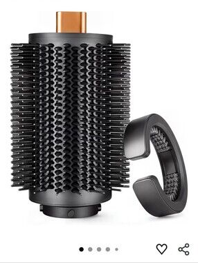 3.3" Large Round Brush Attachment for Dyson Airwrap with Filter Cleaning Brush